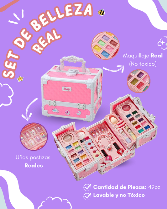 Sets De Belleza Juego De Maquillaje Lavable Real Para Niñas